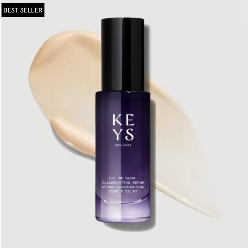 KEYS Soulcare Let Me Glow Illuminating Serum 1.01 oz. 30ml Golden Aura